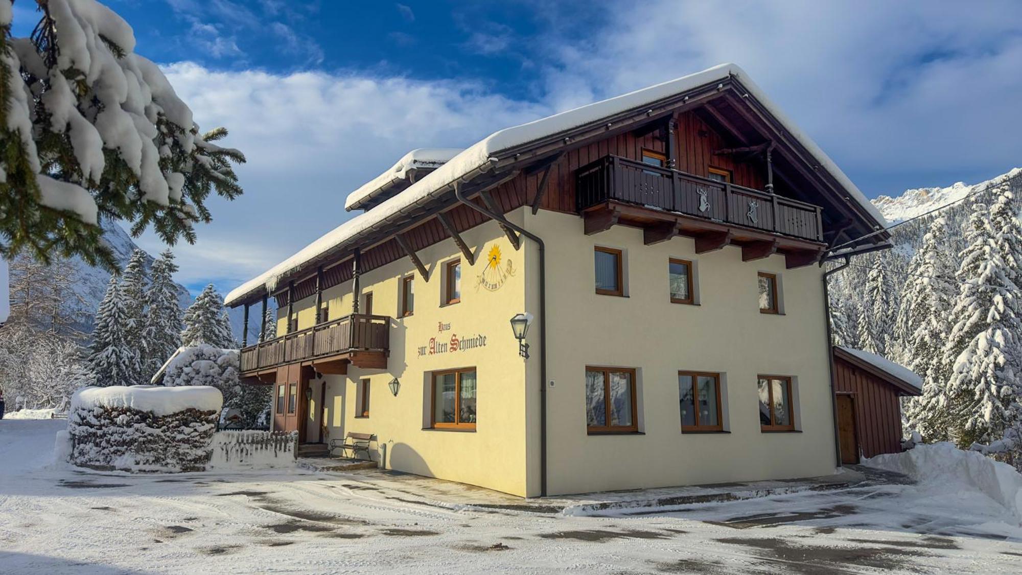 Hotel Alte Schmiede Leutasch Exterior foto