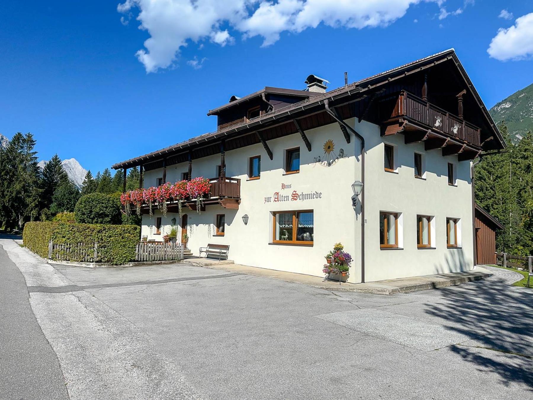 Hotel Alte Schmiede Leutasch Exterior foto