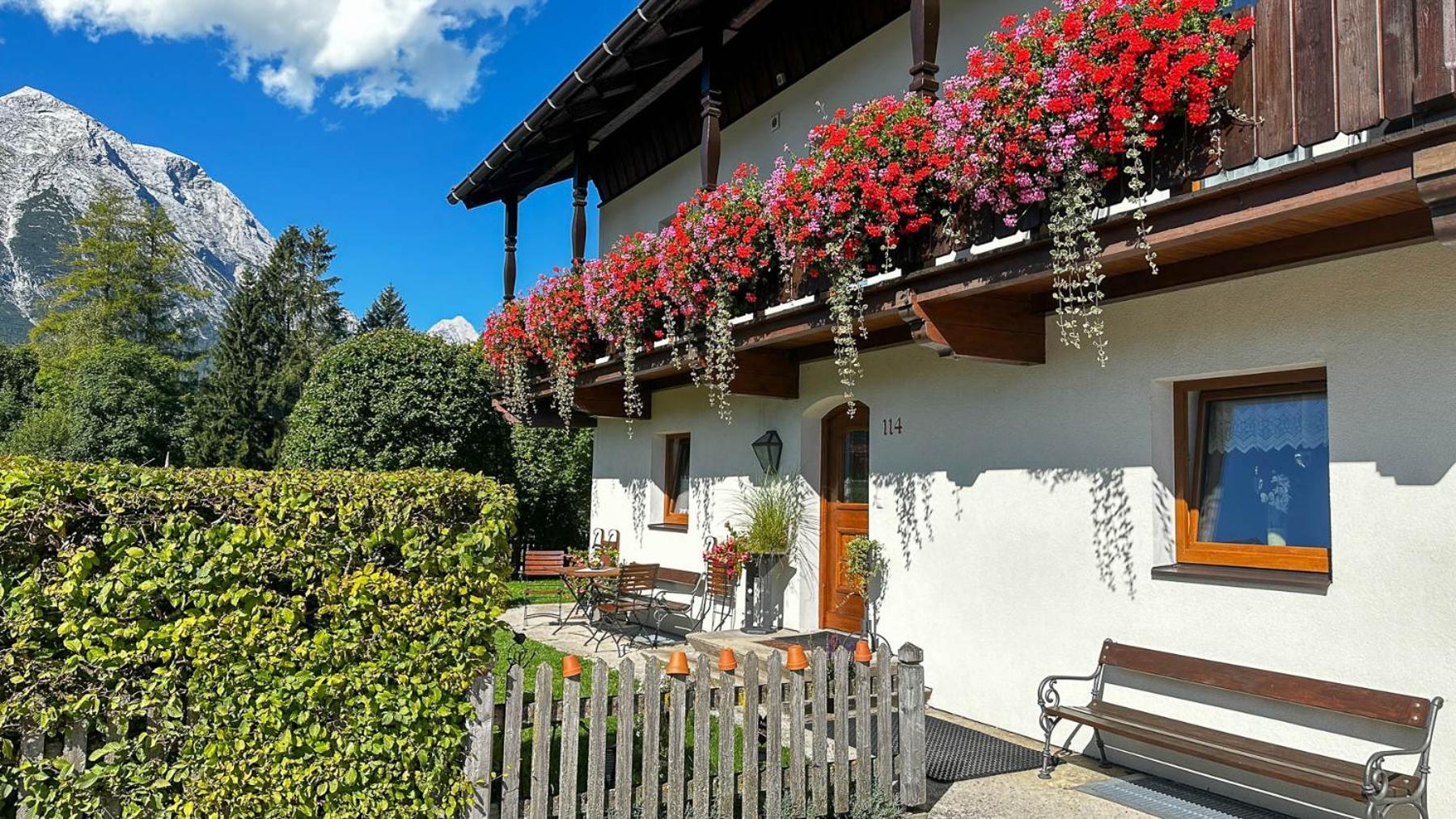 Hotel Alte Schmiede Leutasch Exterior foto