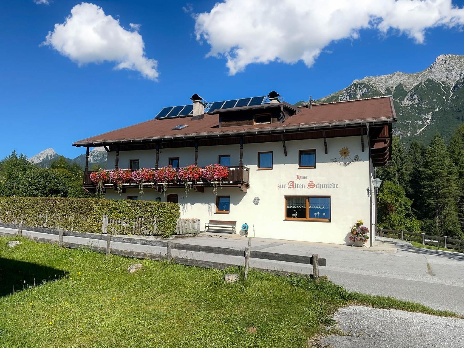 Hotel Alte Schmiede Leutasch Exterior foto